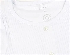 Name It bright white short top